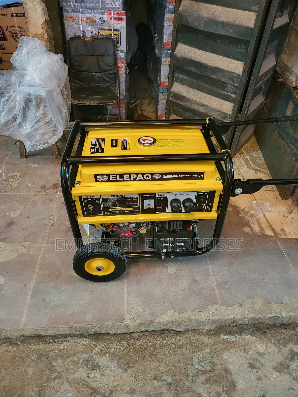 Eleelepaq Generator 11.5kw Single Phase Gen