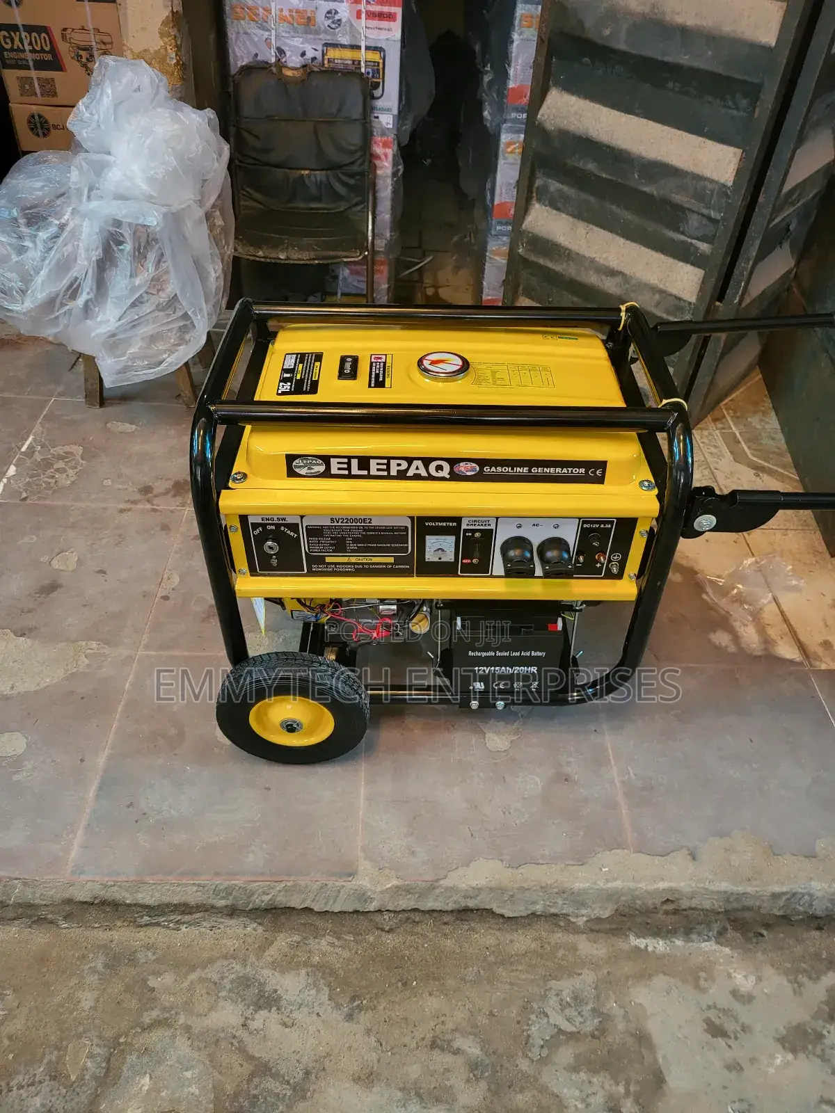 Eleelepaq Generator 11.5kw Single Phase Gen