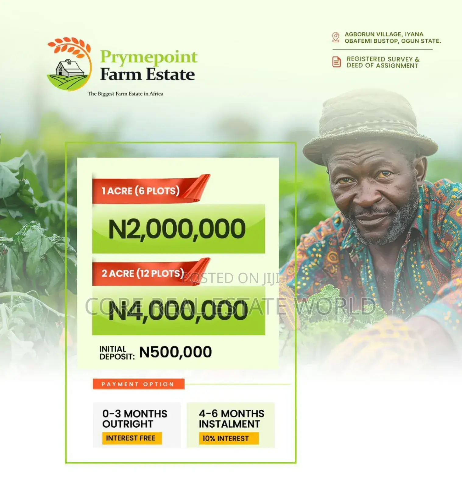Largest Farm Estate in Africa, Ogun, Products Is Has Been Going On