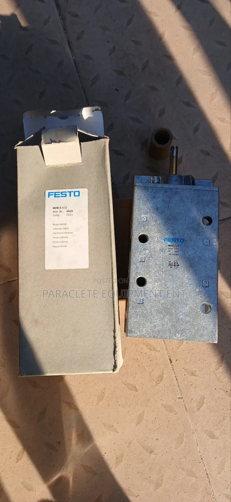 Festo Half Inch Pnuematic Valve