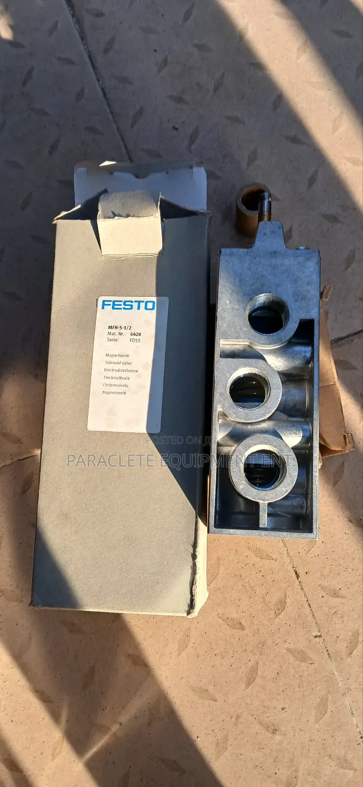 Festo Half Inch Pnuematic Valve