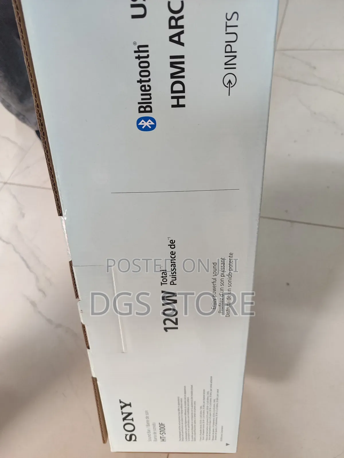 Sony Ht S100f Soundbar 120w Bluetooth Speaker