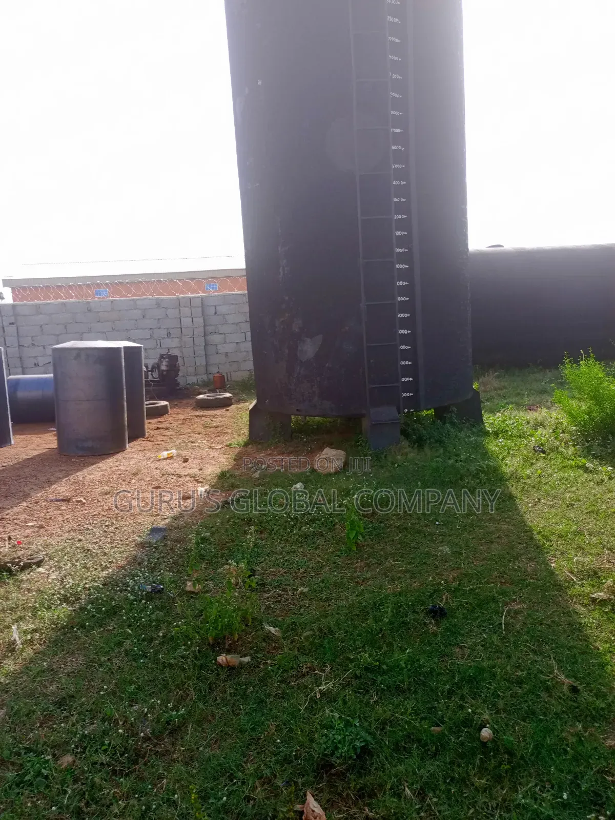 6mm Thickness 30,000 Litres Vertical Diesel Tank