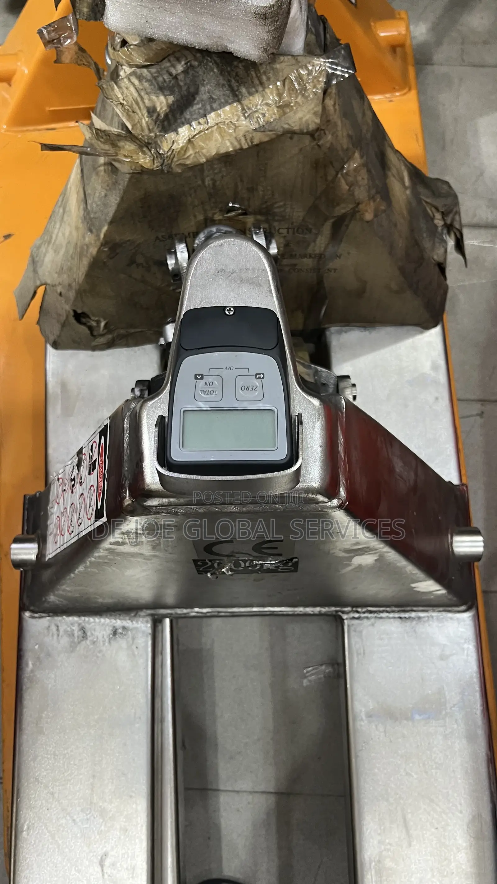 2000kgs 2tons Pallet Trolley Stainless Steel
