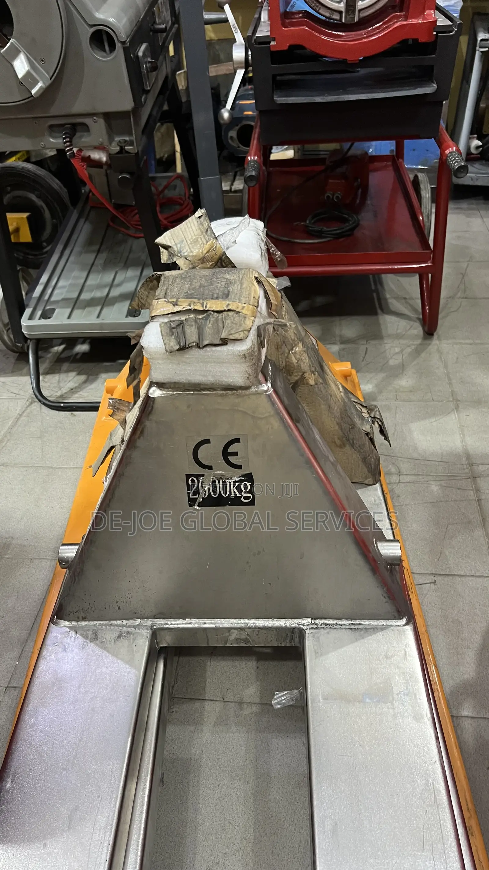 2000kgs 2tons Pallet Trolley Stainless Steel