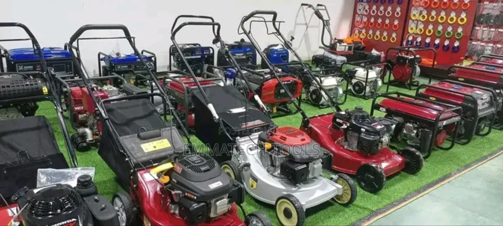 Lawn Mower Machine