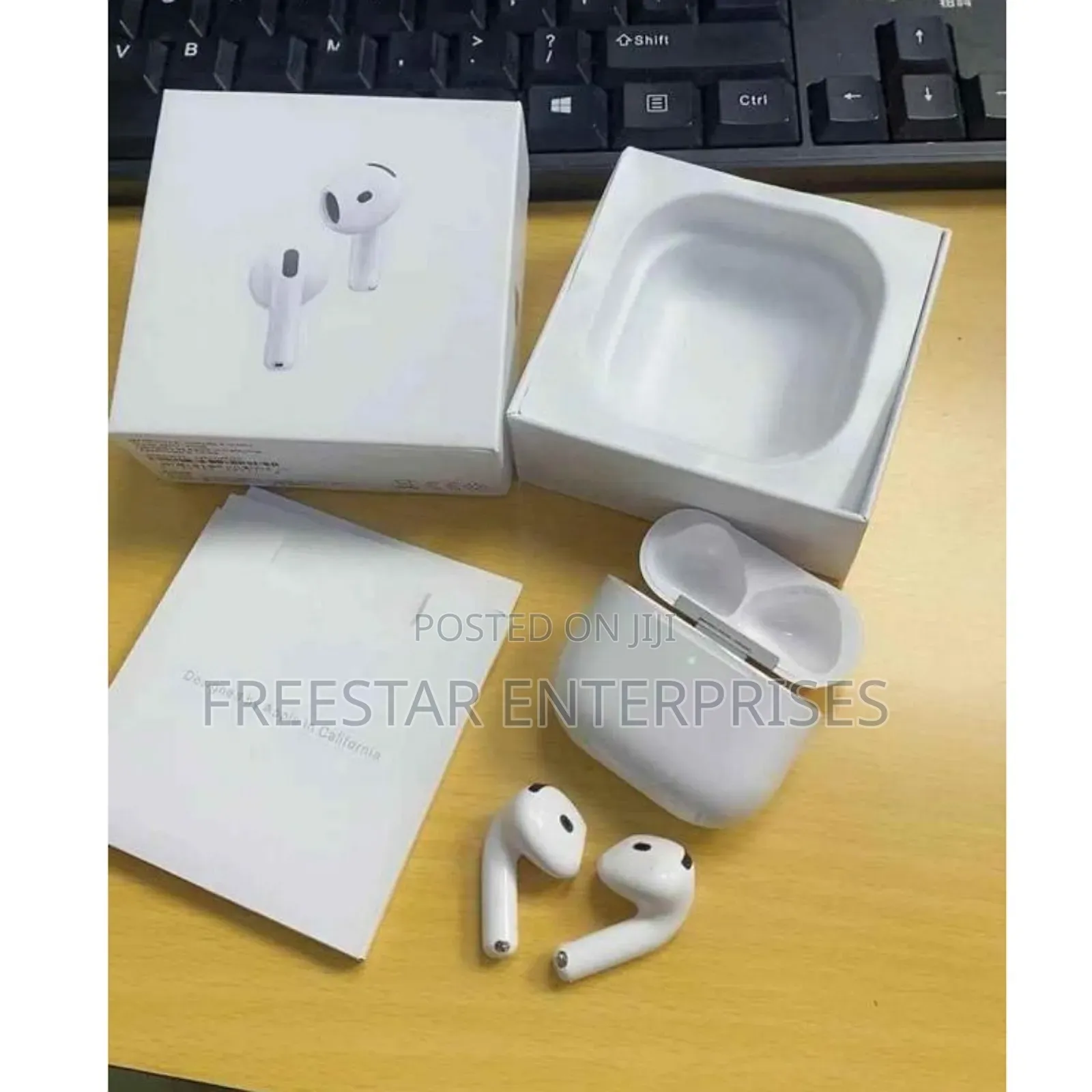 Apple Airpod 4 Anc Wireless Earbuds. Apple Airpod 4 Earbuds.