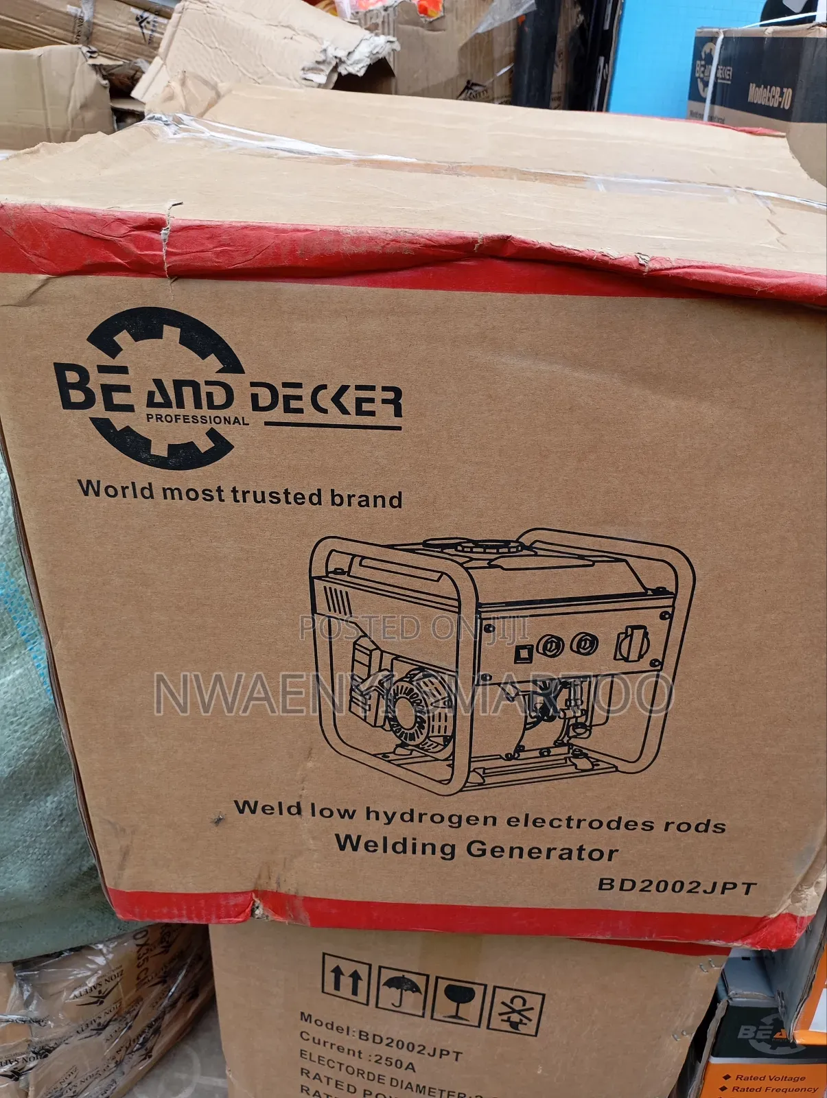 Start and Weld Be and Decker Product