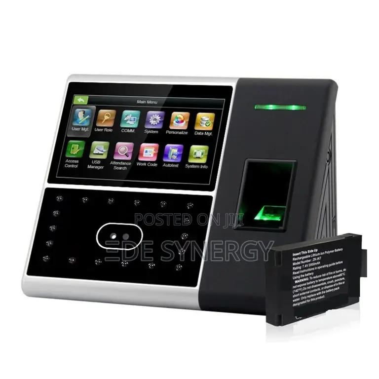 3D Face Recognition & Biometric Time Attendance Machine