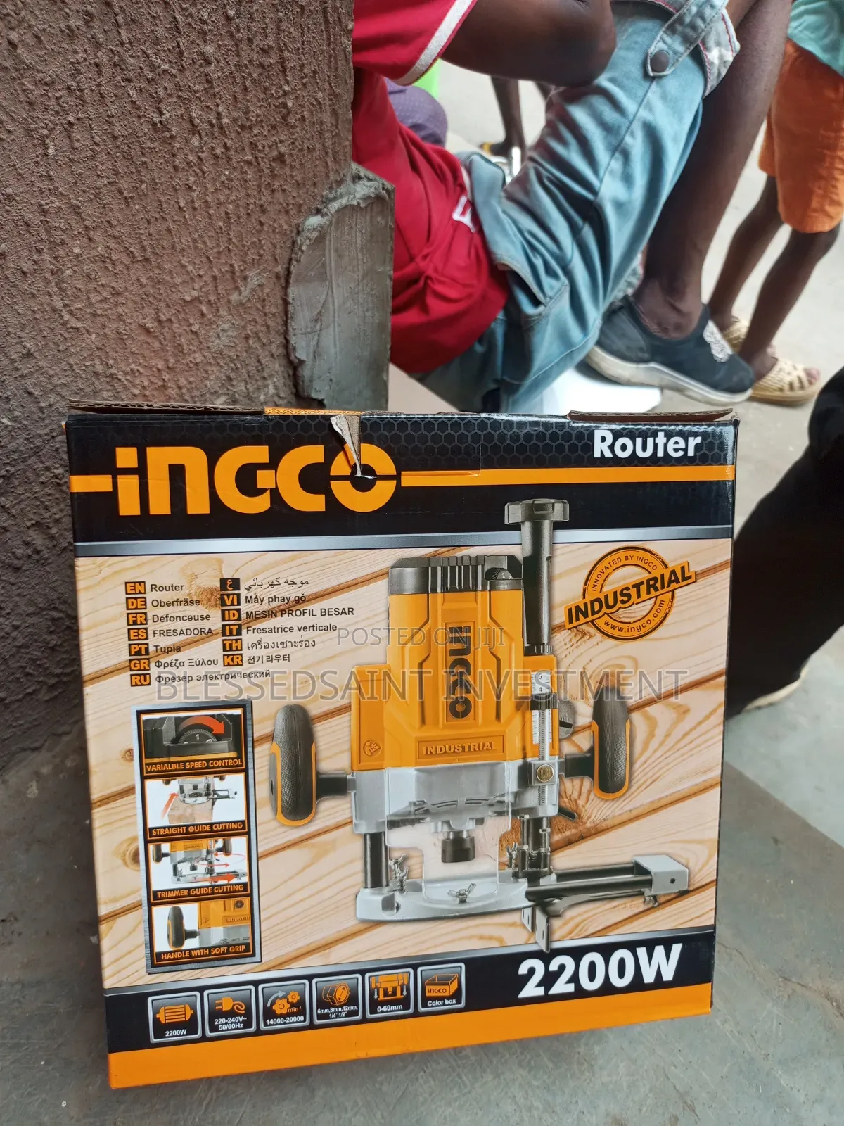 Ingco Router Machine 2200w 12mm