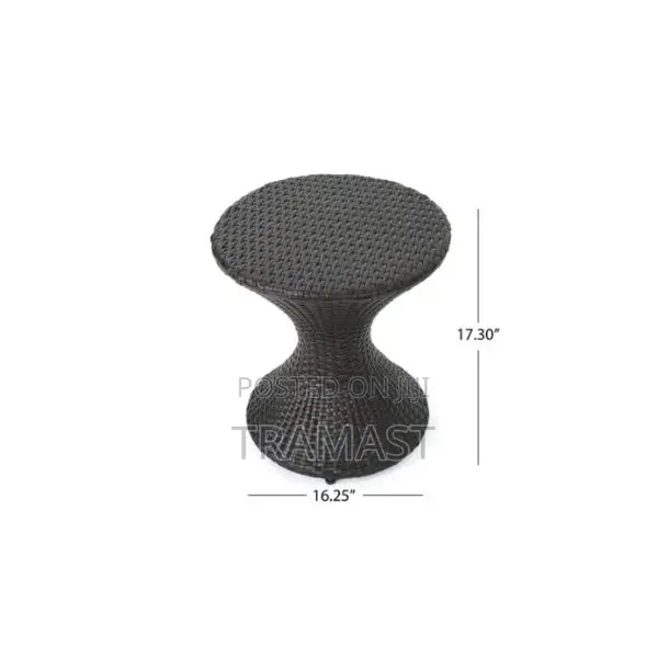 Rattan Hour Glass Side Table Lagos