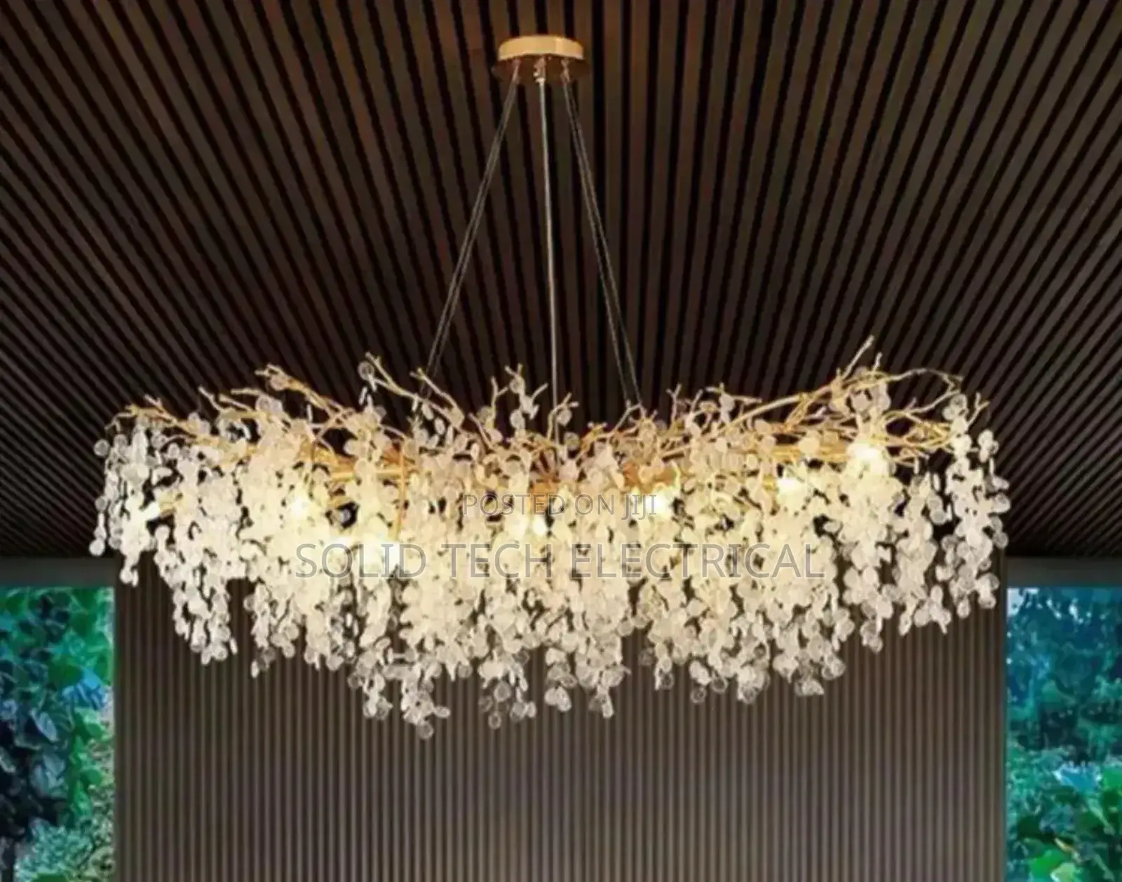 Crystal Branch Chandelier