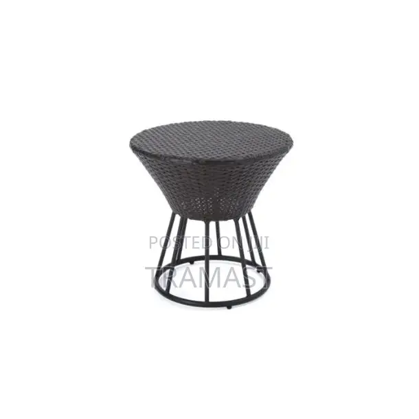 Rattan Hour Glass Side Table