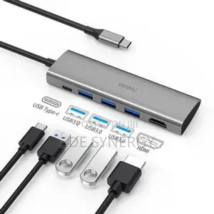 Multi USB Hub 4 Adapter Port for Macbook