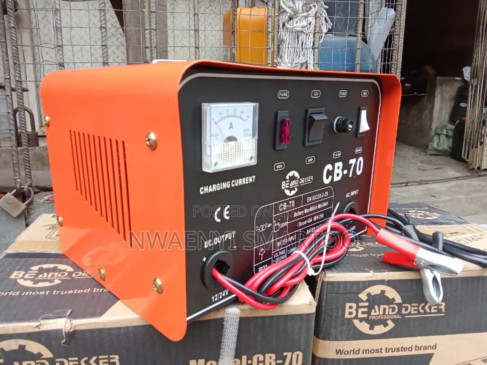 Be and Decker 70amps Battery Charger