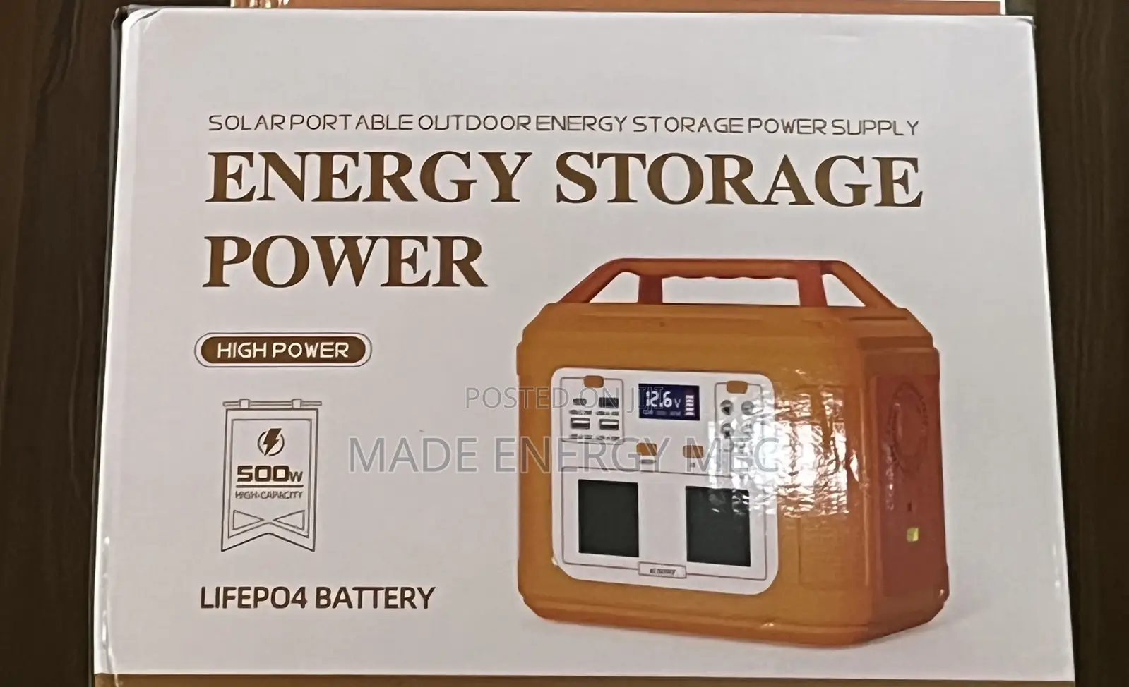 Energy Storage Power 500w