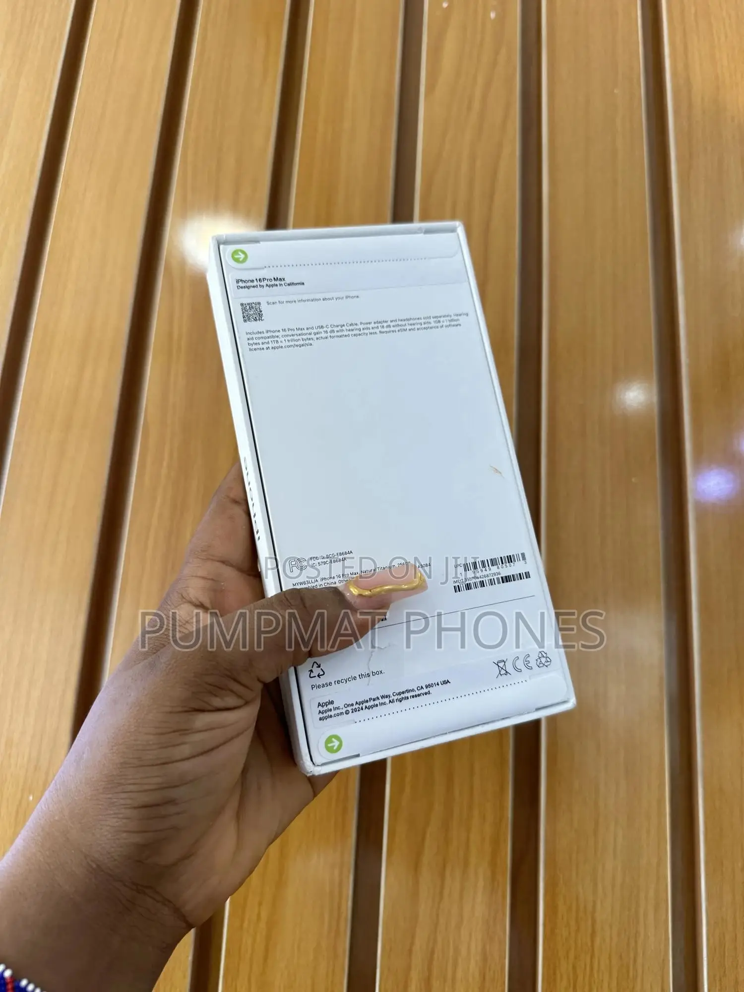 New Apple iPhone 16 Pro Max 256 GB