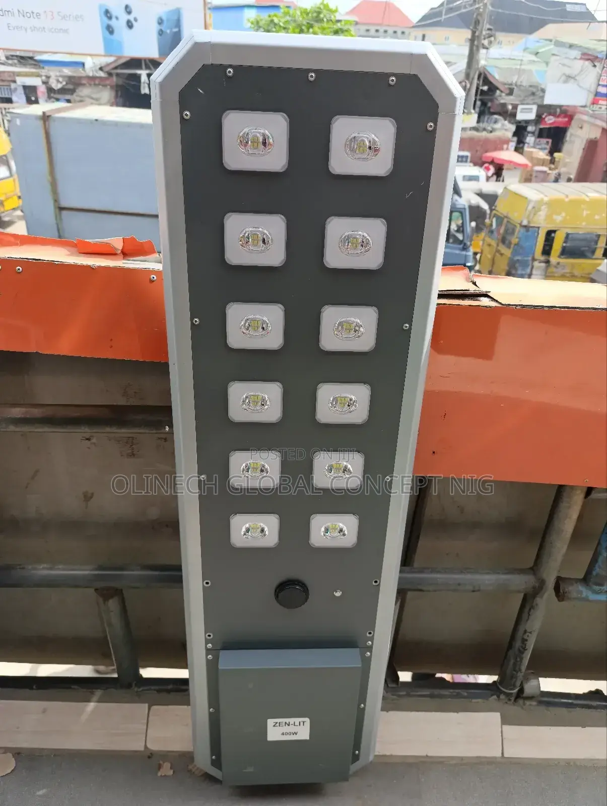 400 W 12 Eyes Zen-lit All In One Solar Street Light