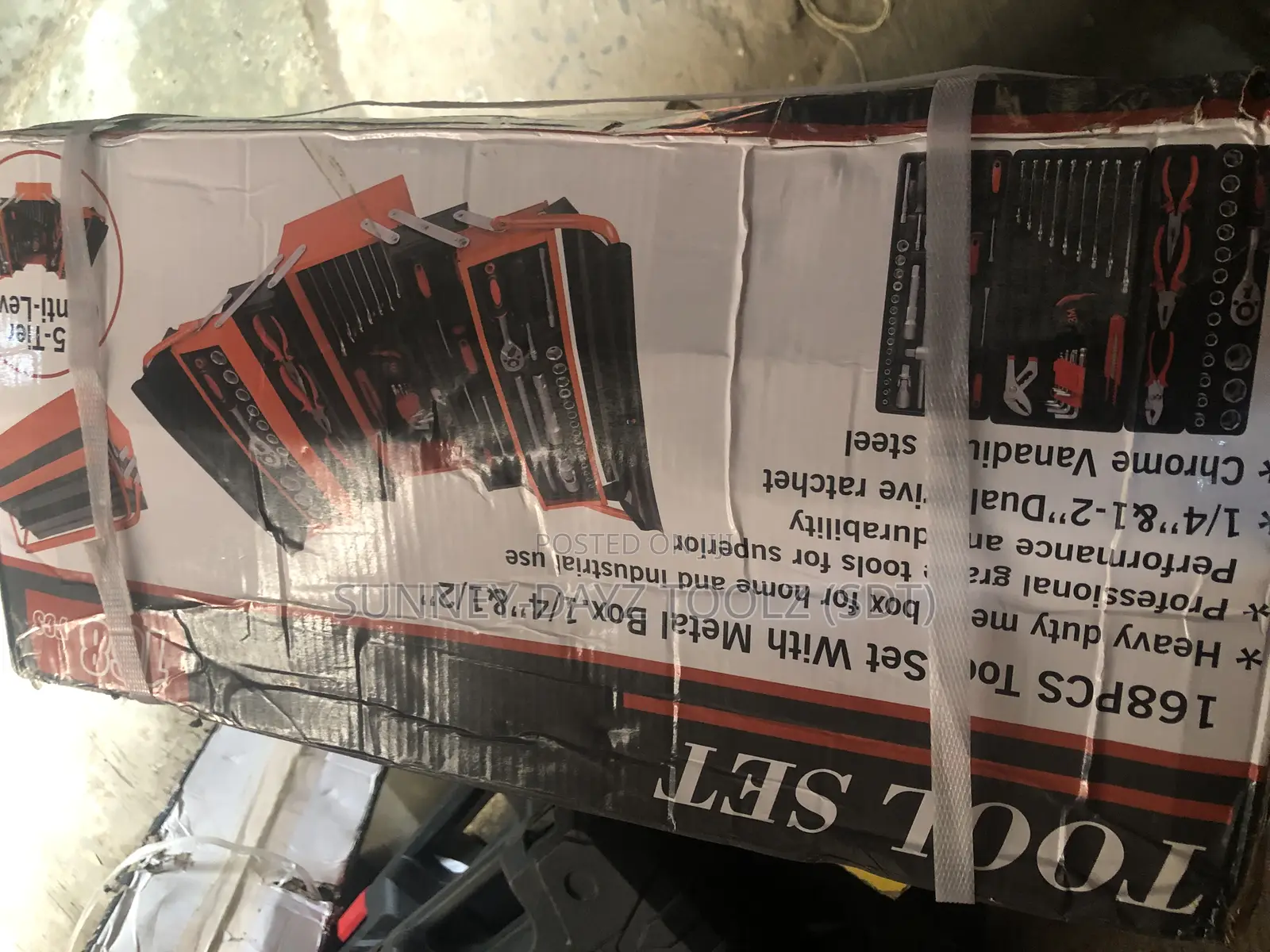 168pcs Tools Set