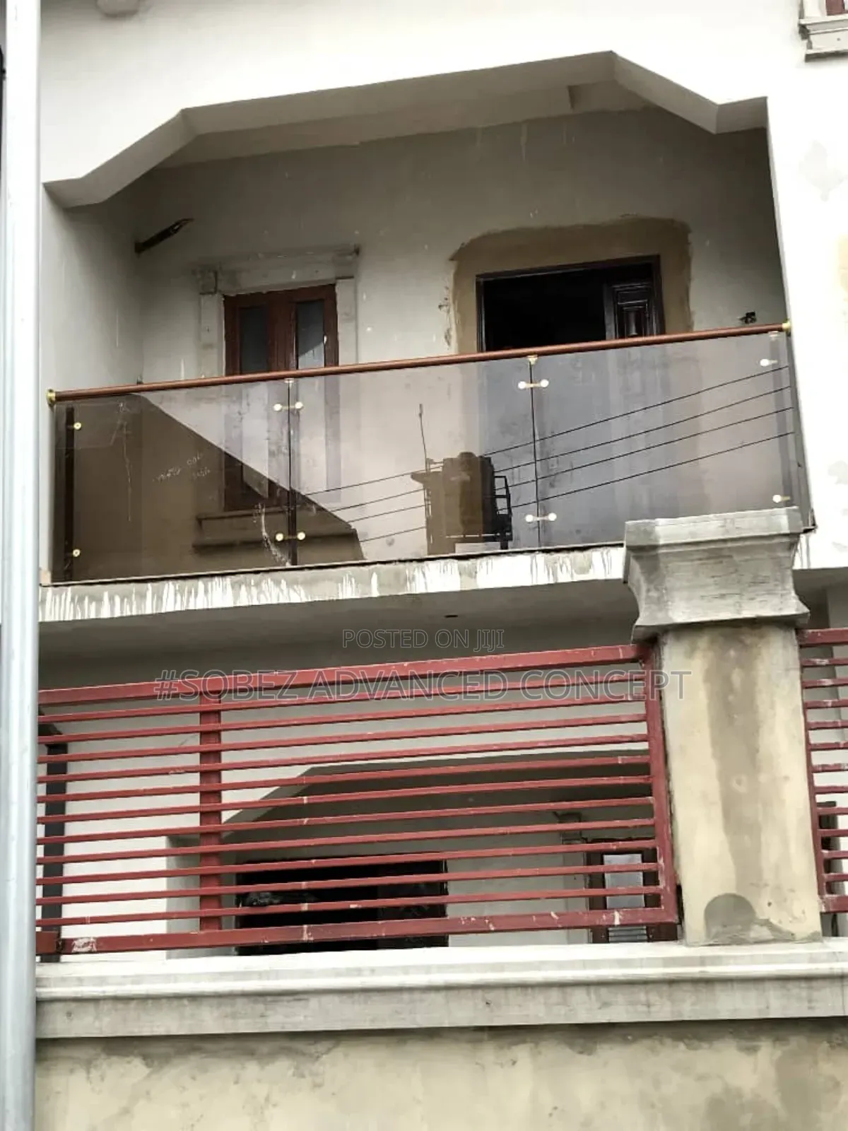 Glass Handrail Installation