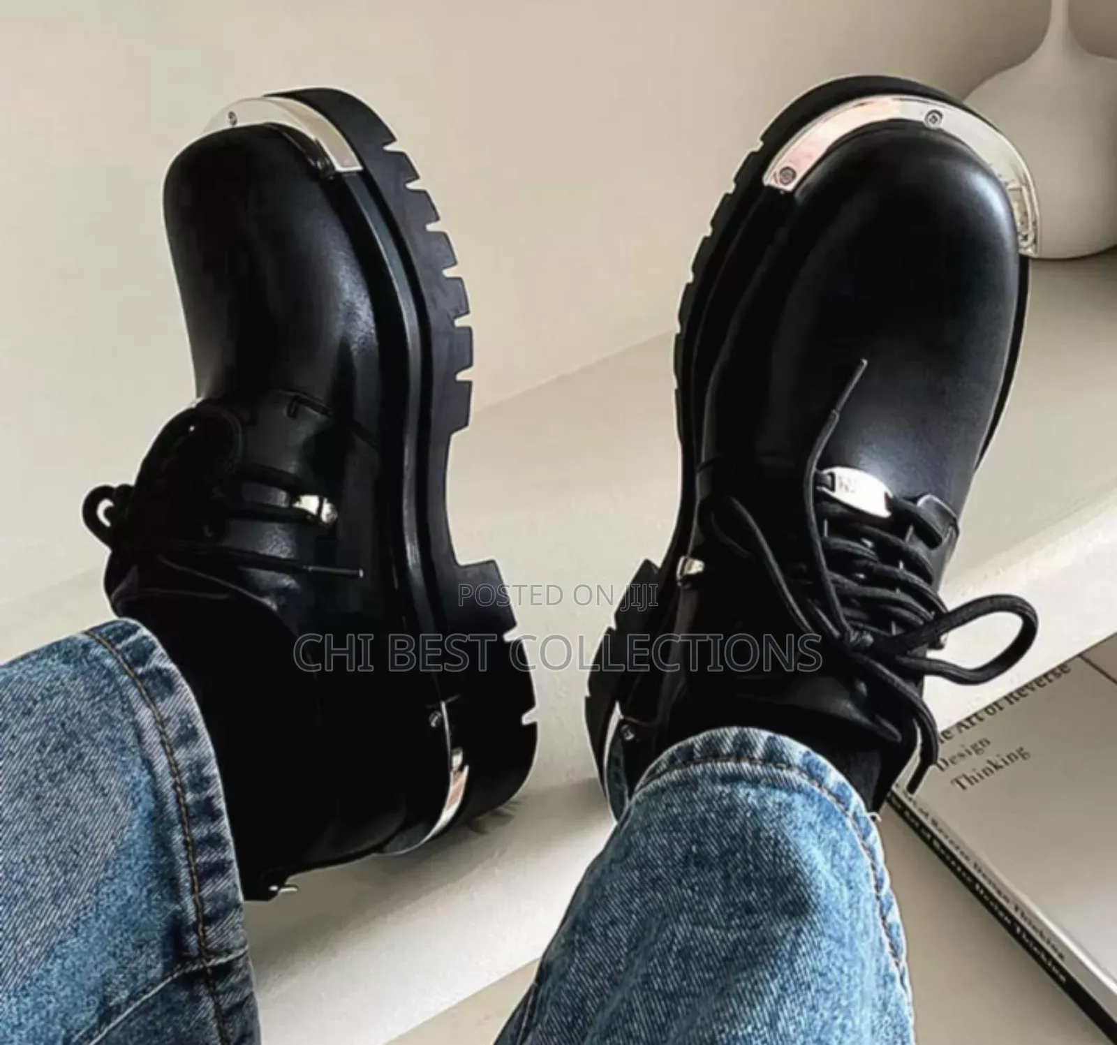 2024. Mr Matt. X Balenciaga Black Derby Coorperate Shoe