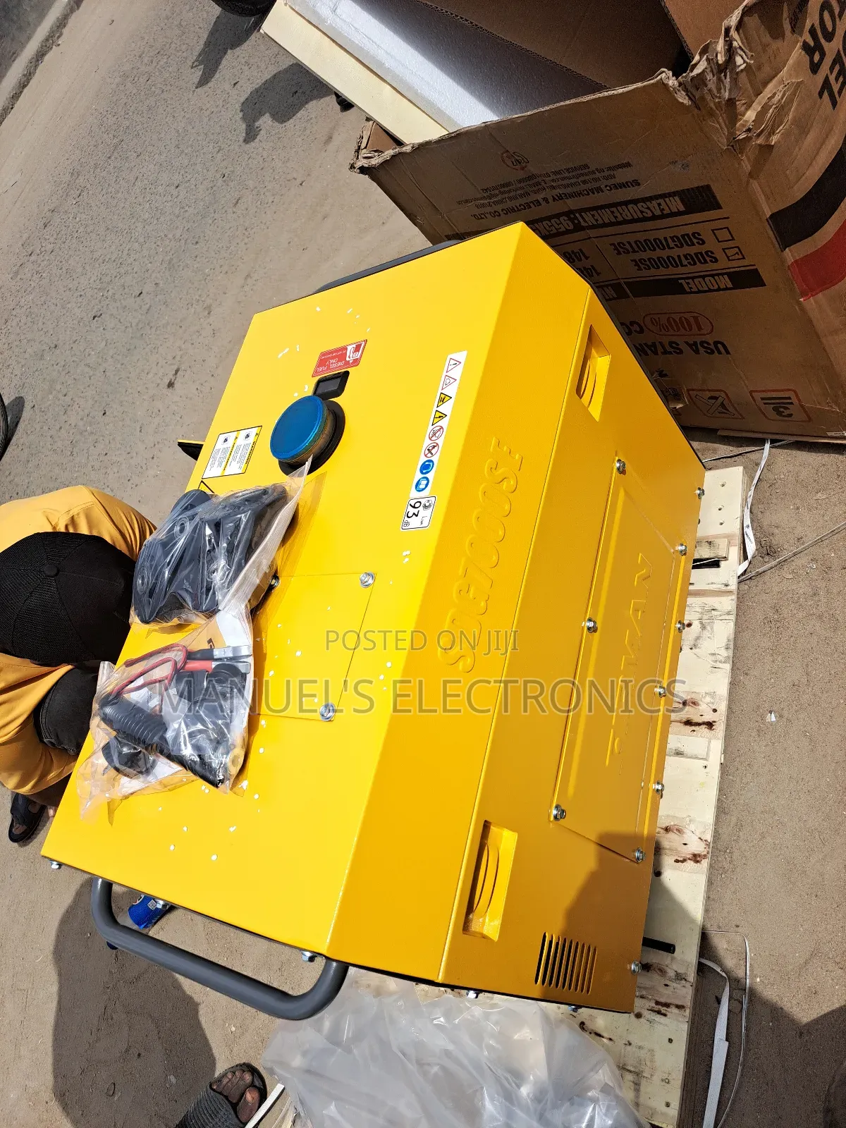 ○●Brand New Firman Diesel Soundproof Gen 6.5kva 100% Copper