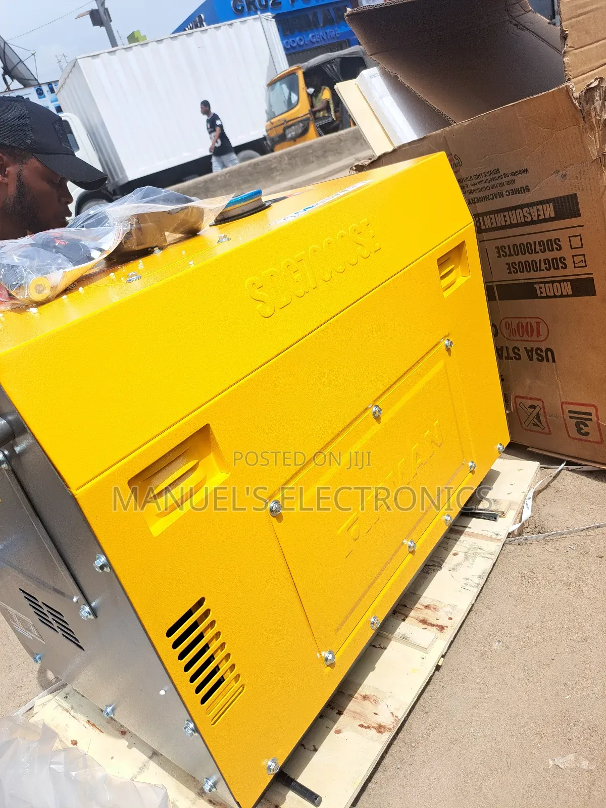 ○●Brand New Firman Diesel Soundproof Gen 6.5kva 100% Copper