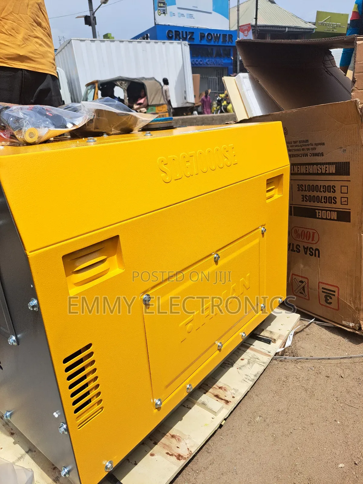 Diesel Soundproof Generator 6.5kva Firman