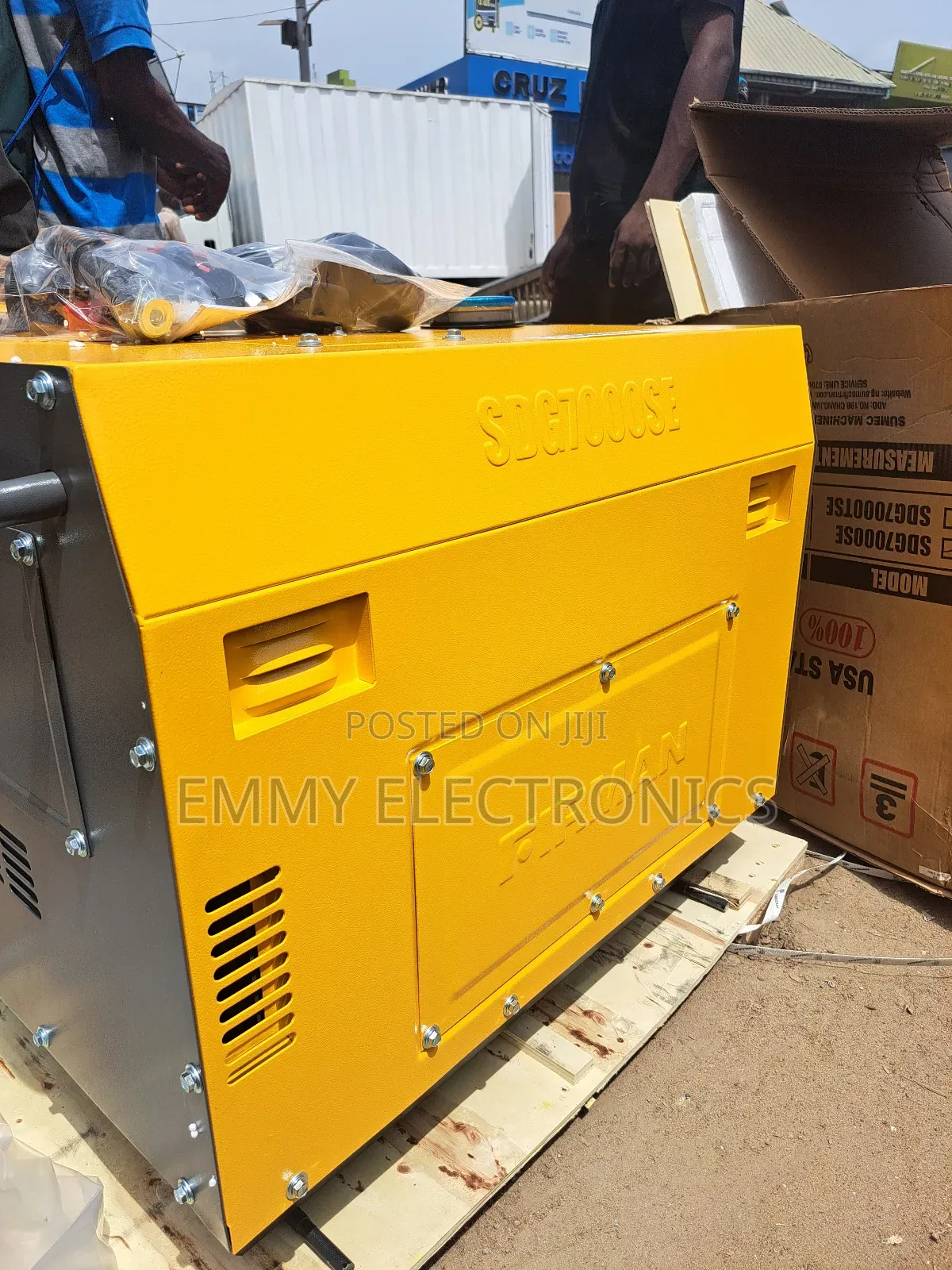 Diesel Soundproof Generator 6.5kva Firman