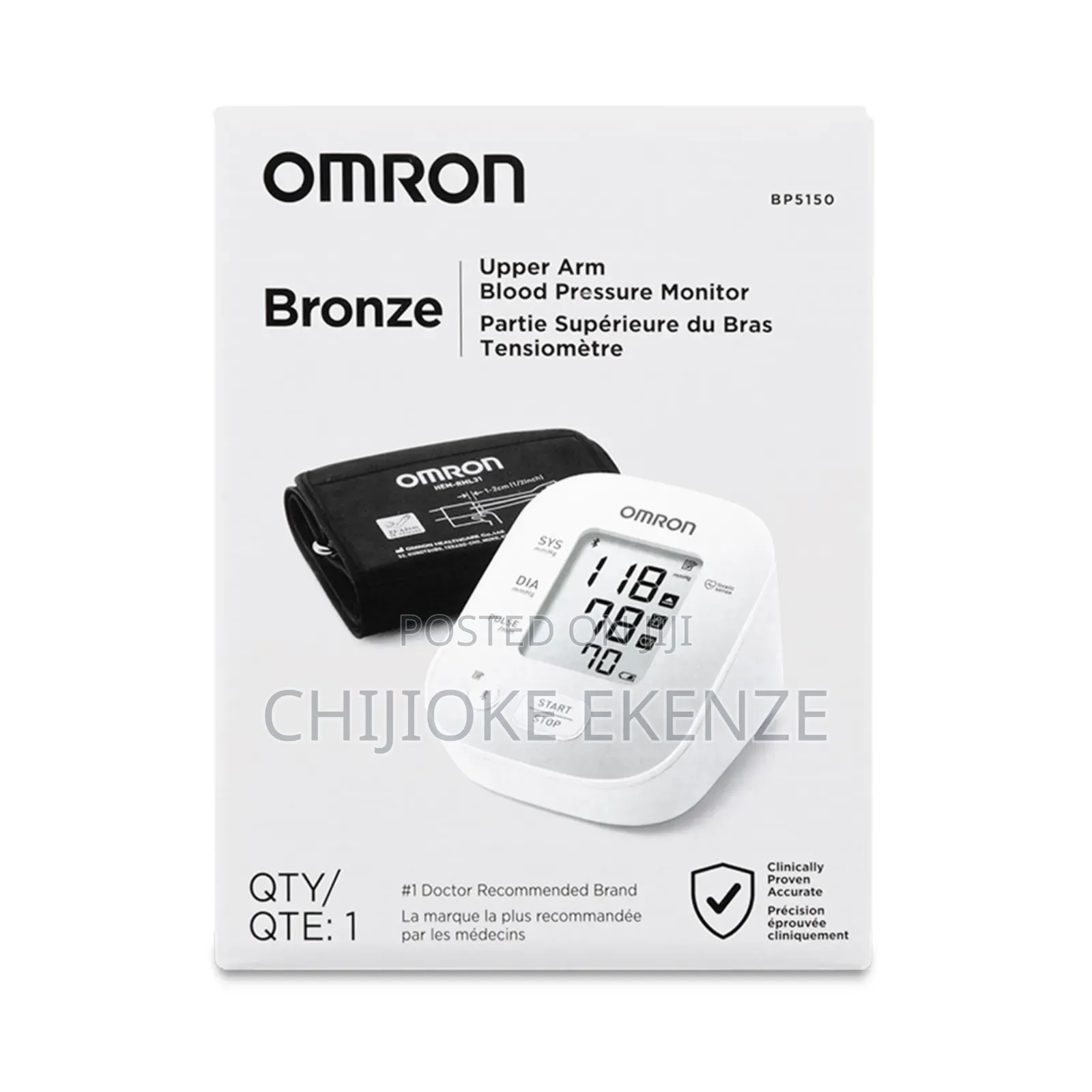 Omron Bronze Blood Pressure Monitor