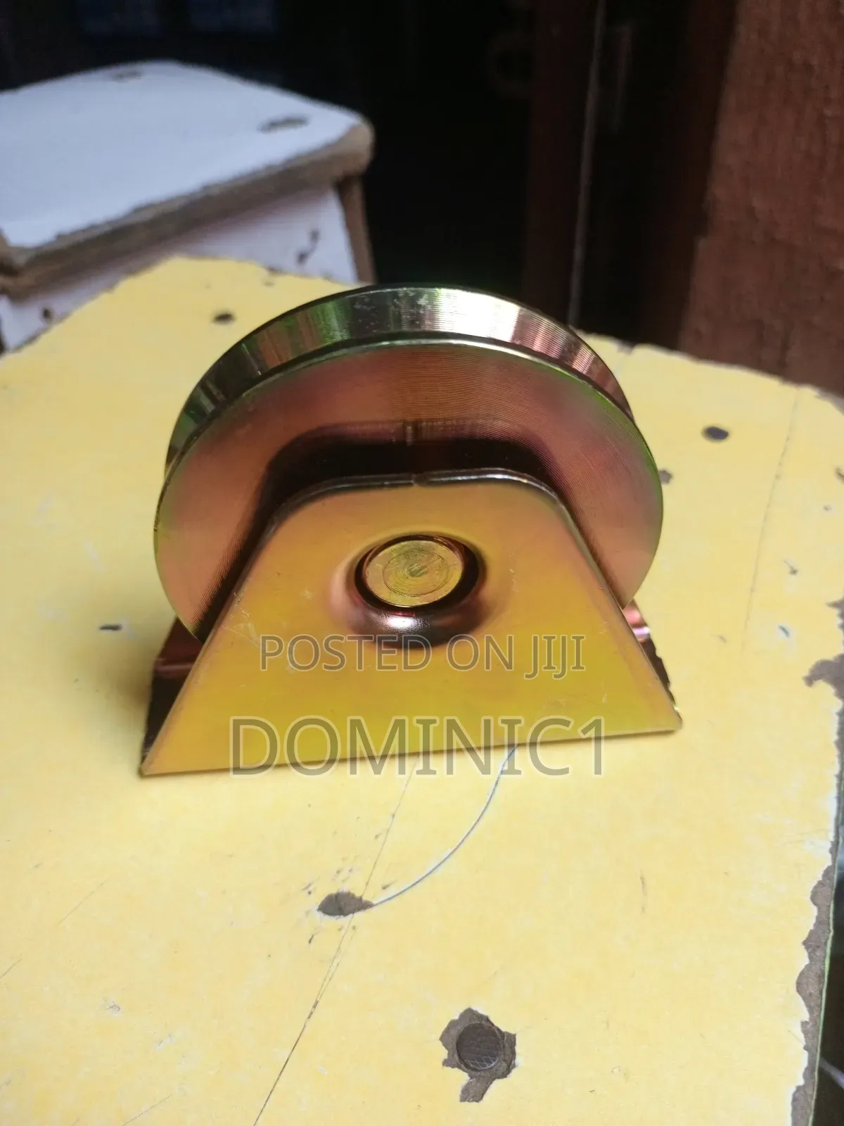 Gate Roller 4 Inches Gold