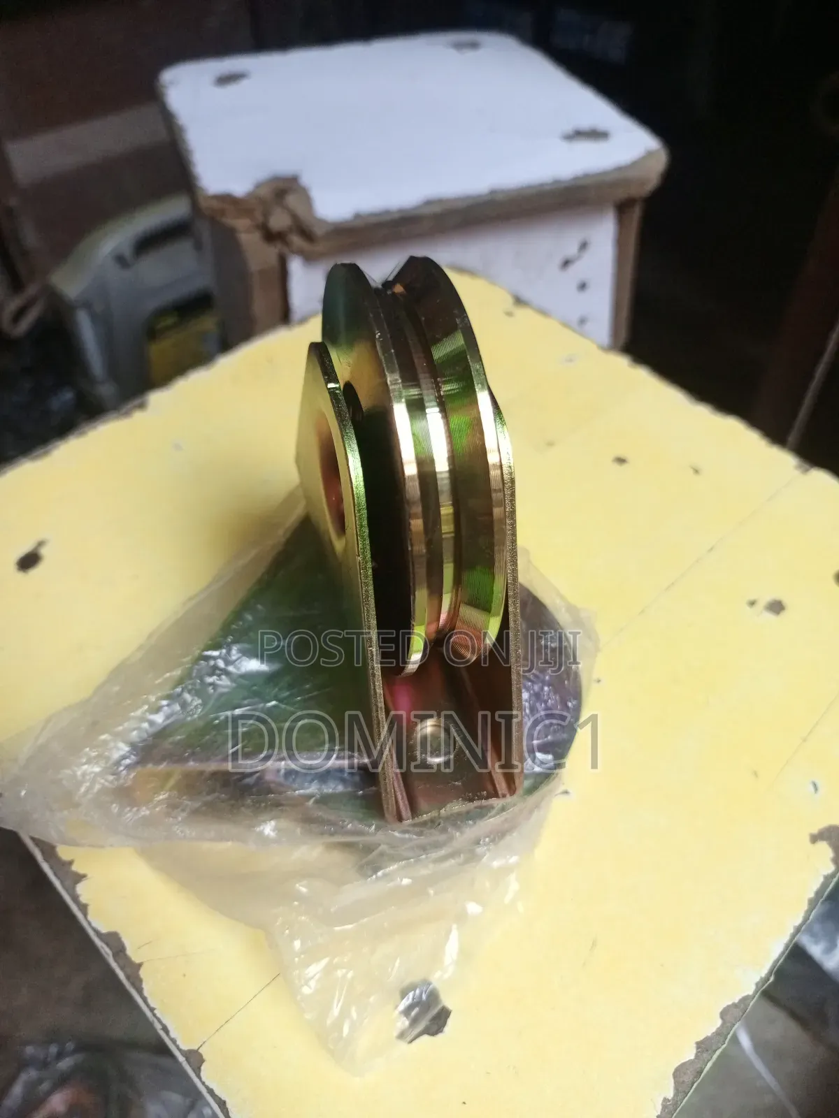 Gate Roller 4 Inches Gold