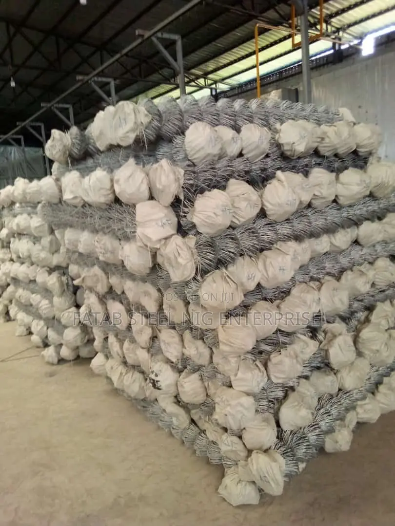 8ft Galvanise Chainlinks Perimeter Fence