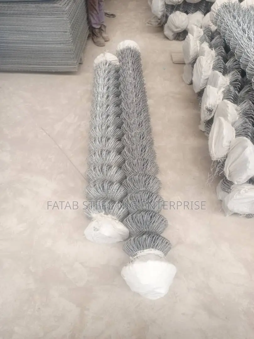 8ft Galvanise Chainlinks Perimeter Fence