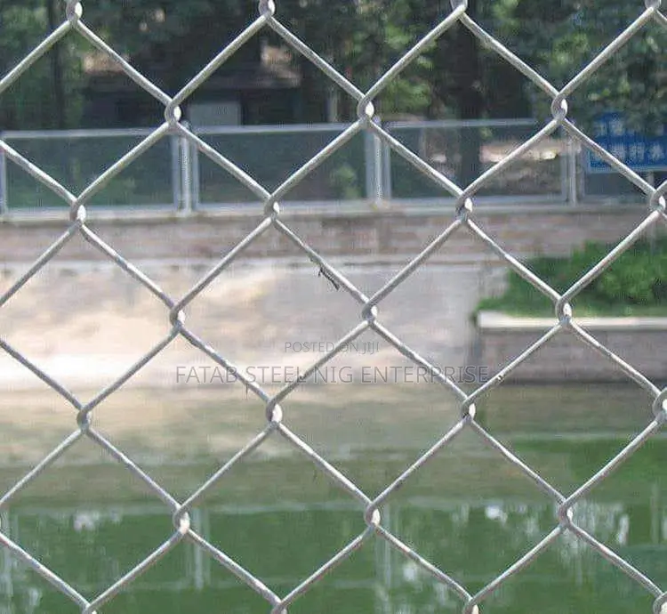 8ft Galvanise Chainlinks Perimeter Fence