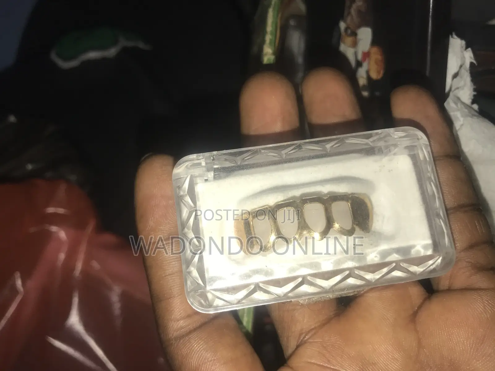 Down Plated Hip-Hop Teeth Grills