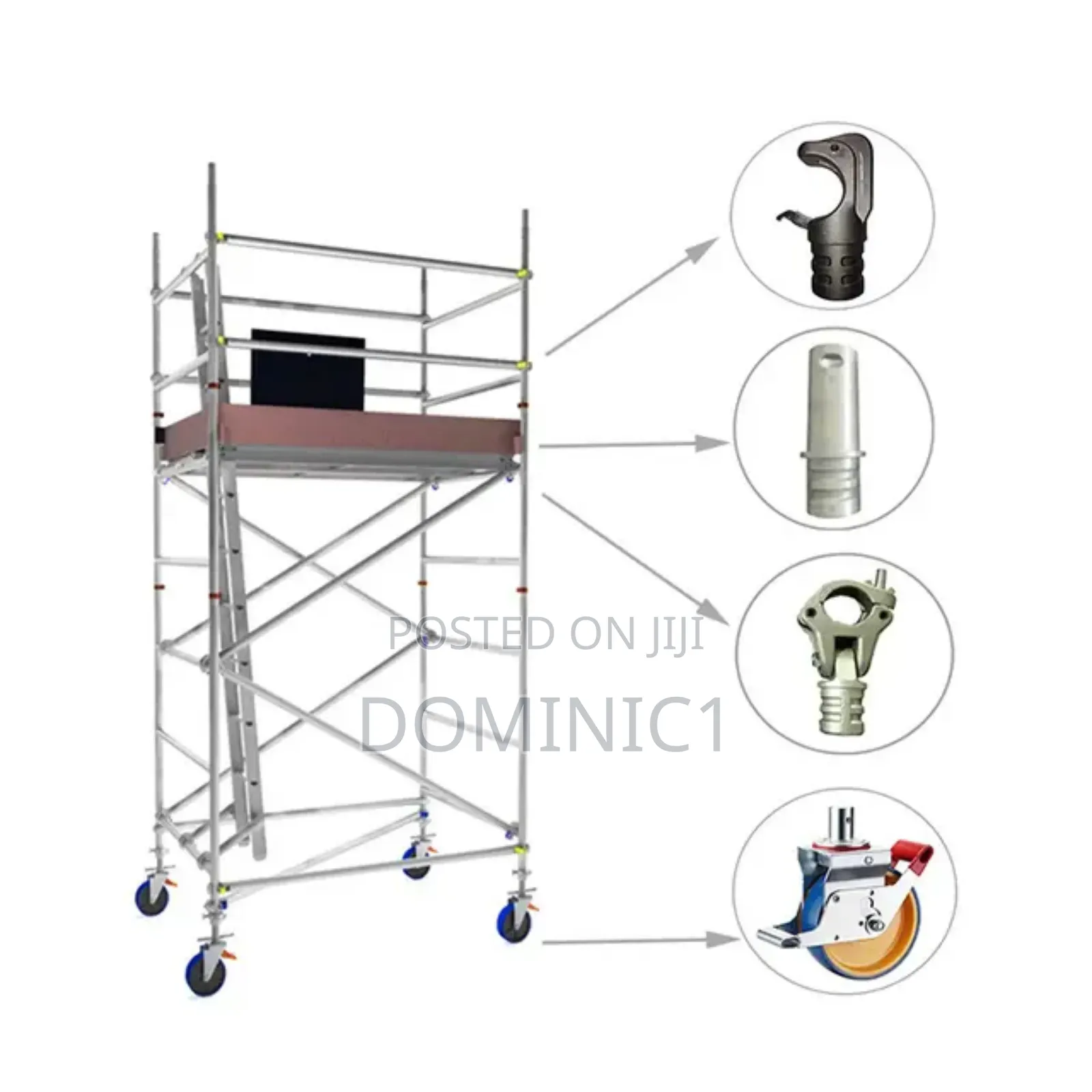 Scaffolding 10 Meters Working Height 300kg