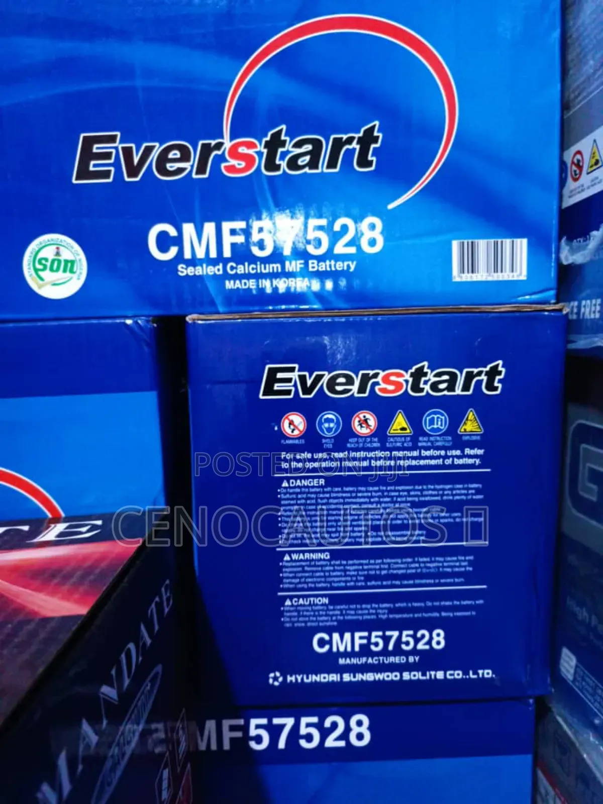 Everstart Korea Car Bathery