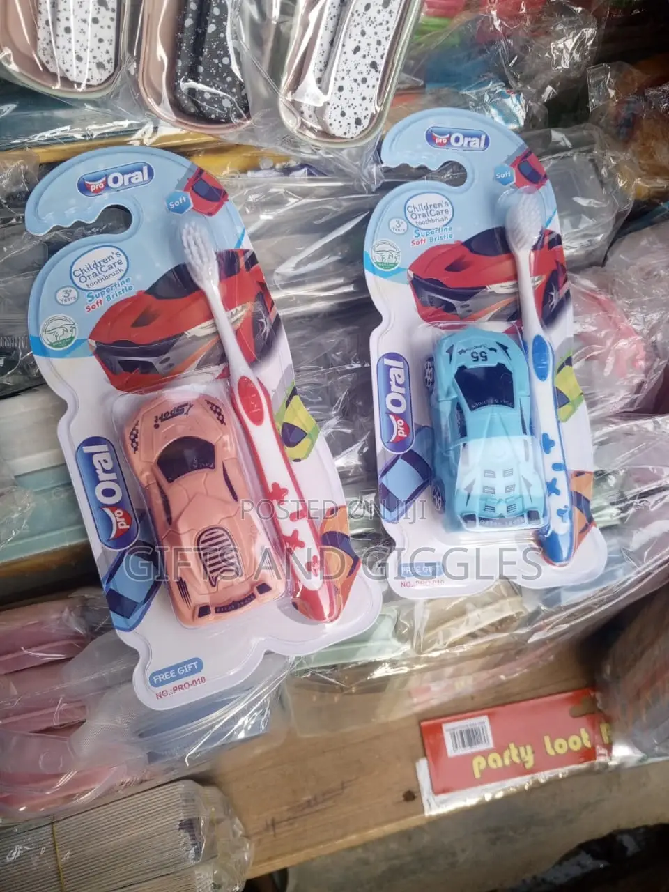 Toothbrush With Toy (Partypacks Dozen Price)