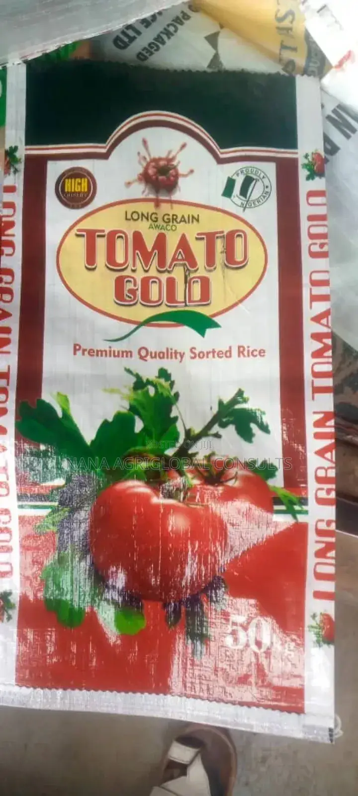 Premium Quality Nigerian Grown Parboiled Rice