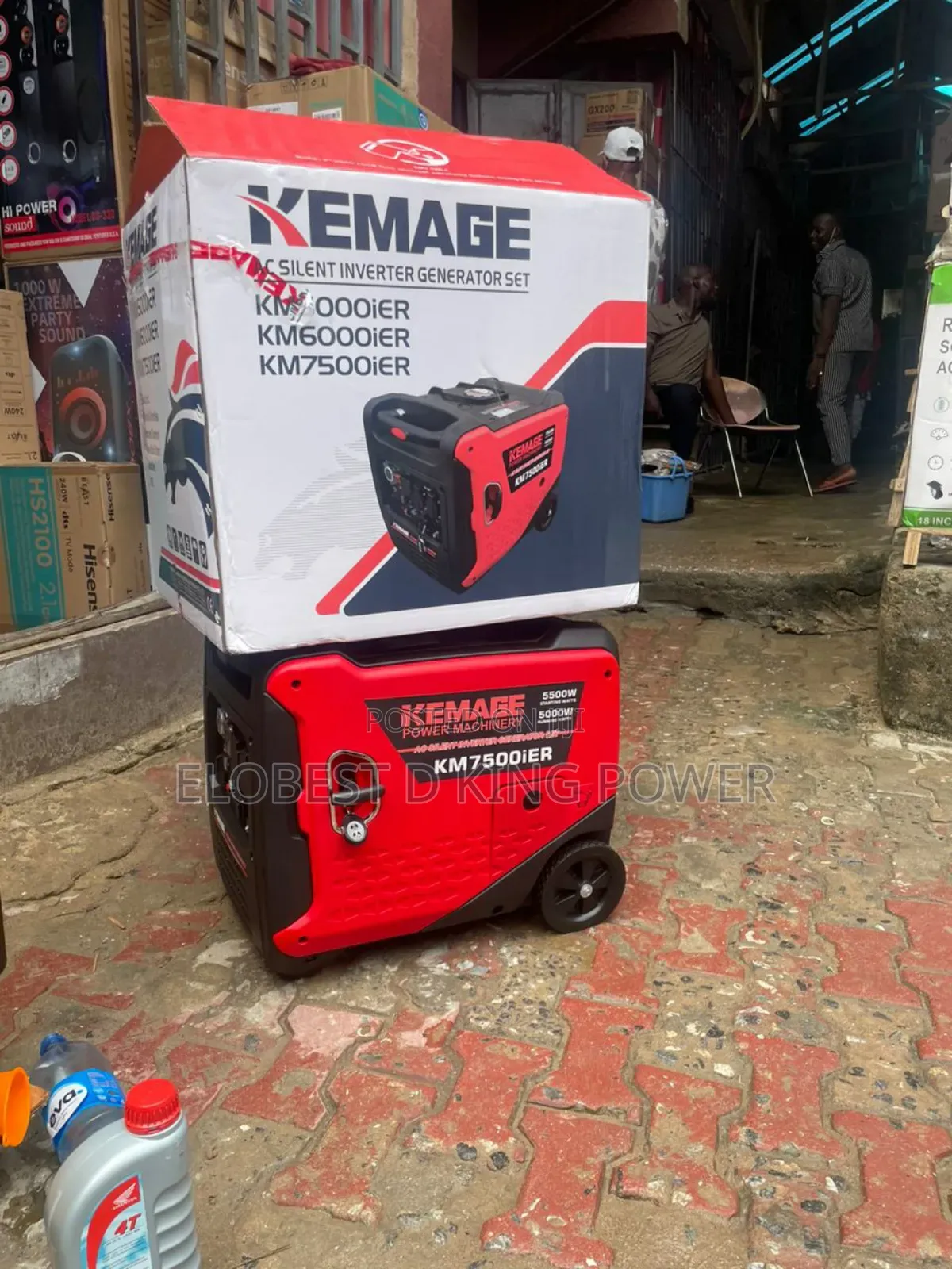 5.5kva Kemage AC Inverter Silent Generator