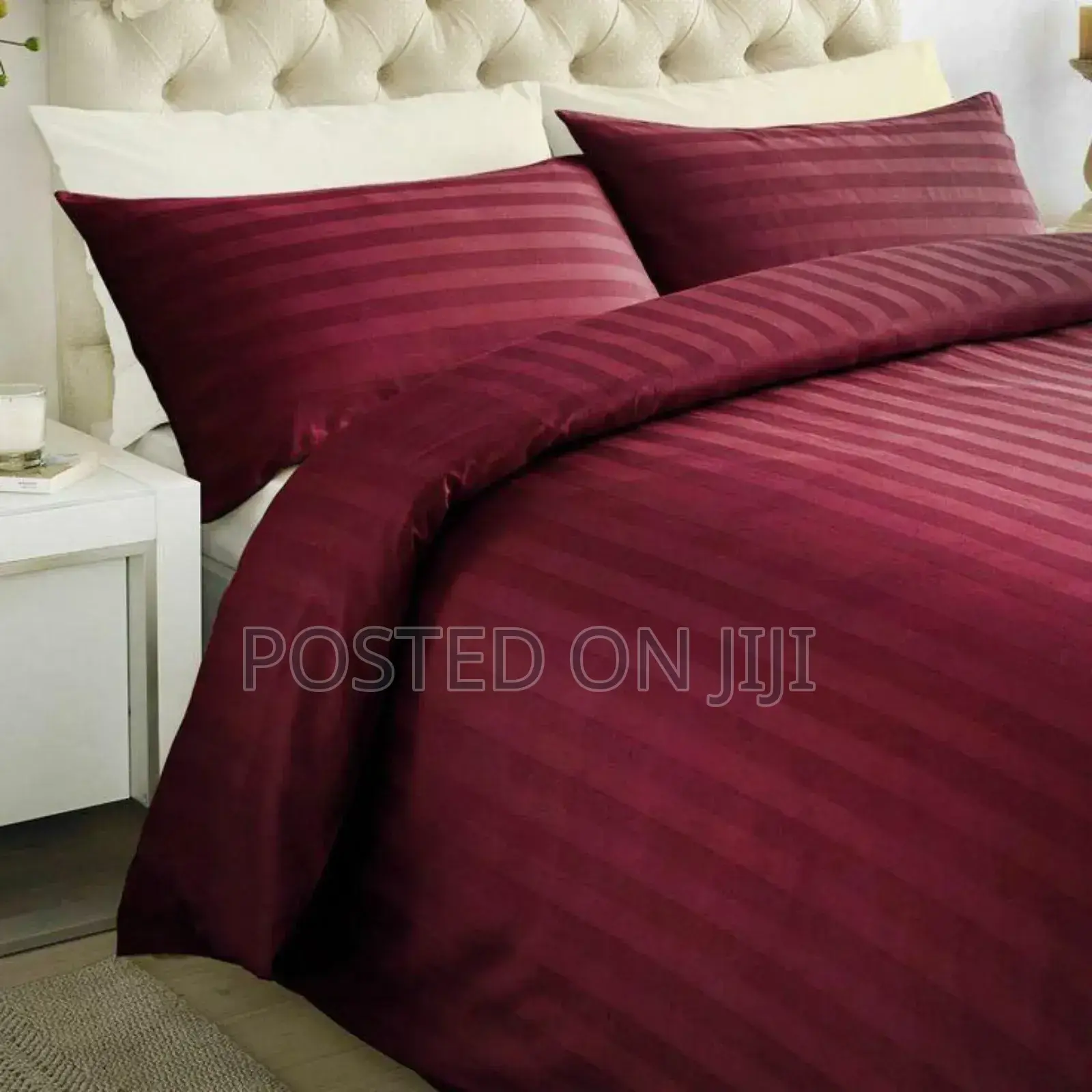 America Stripped Plain Duvet