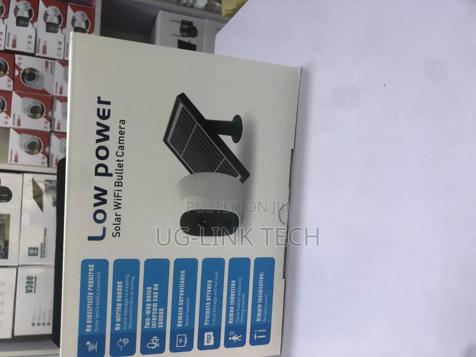 Low Power Solar Wi-Fi Camera