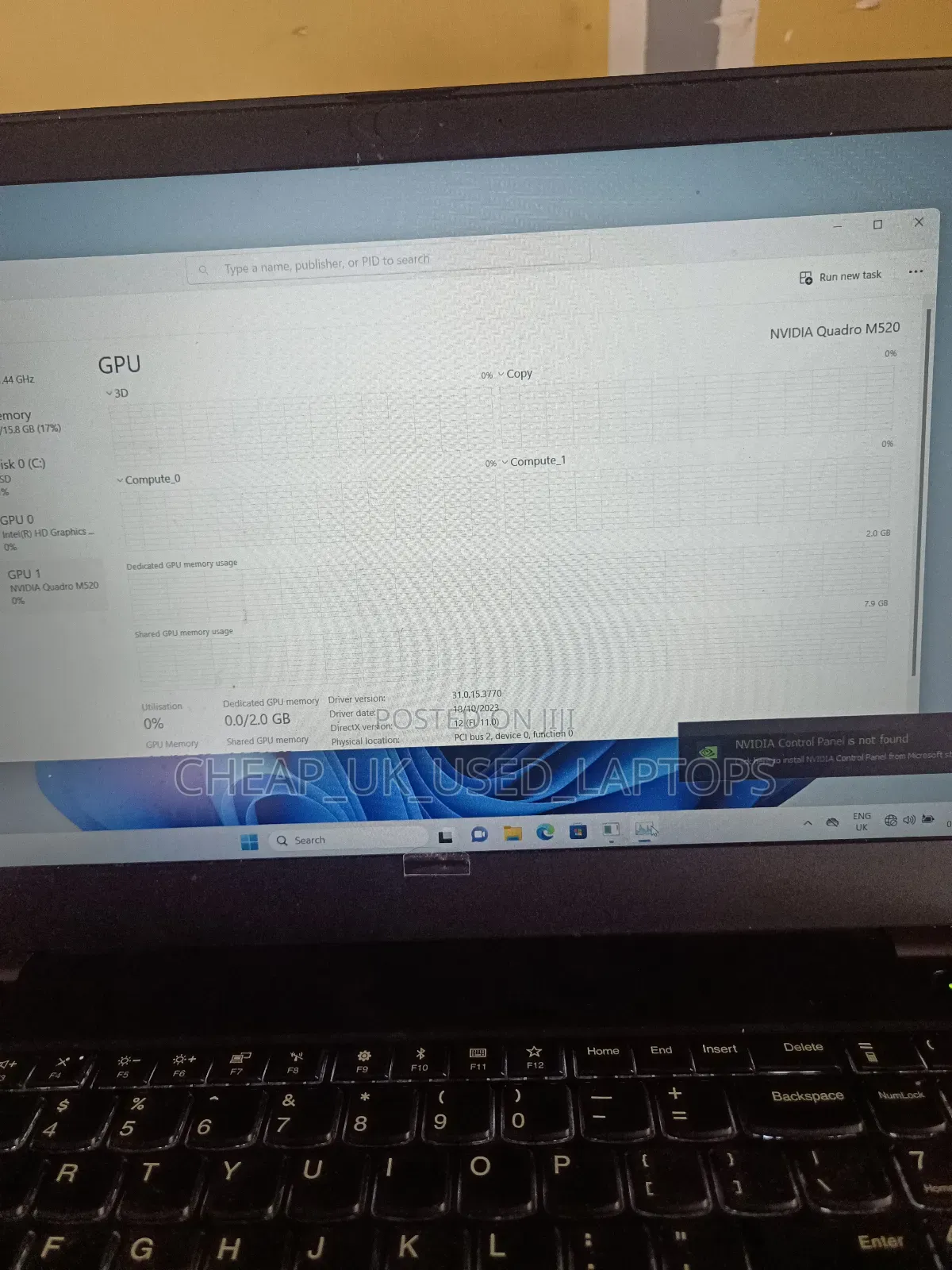 Laptop Lenovo ThinkPad P51s 16GB Intel Core I7 SSD 256GB