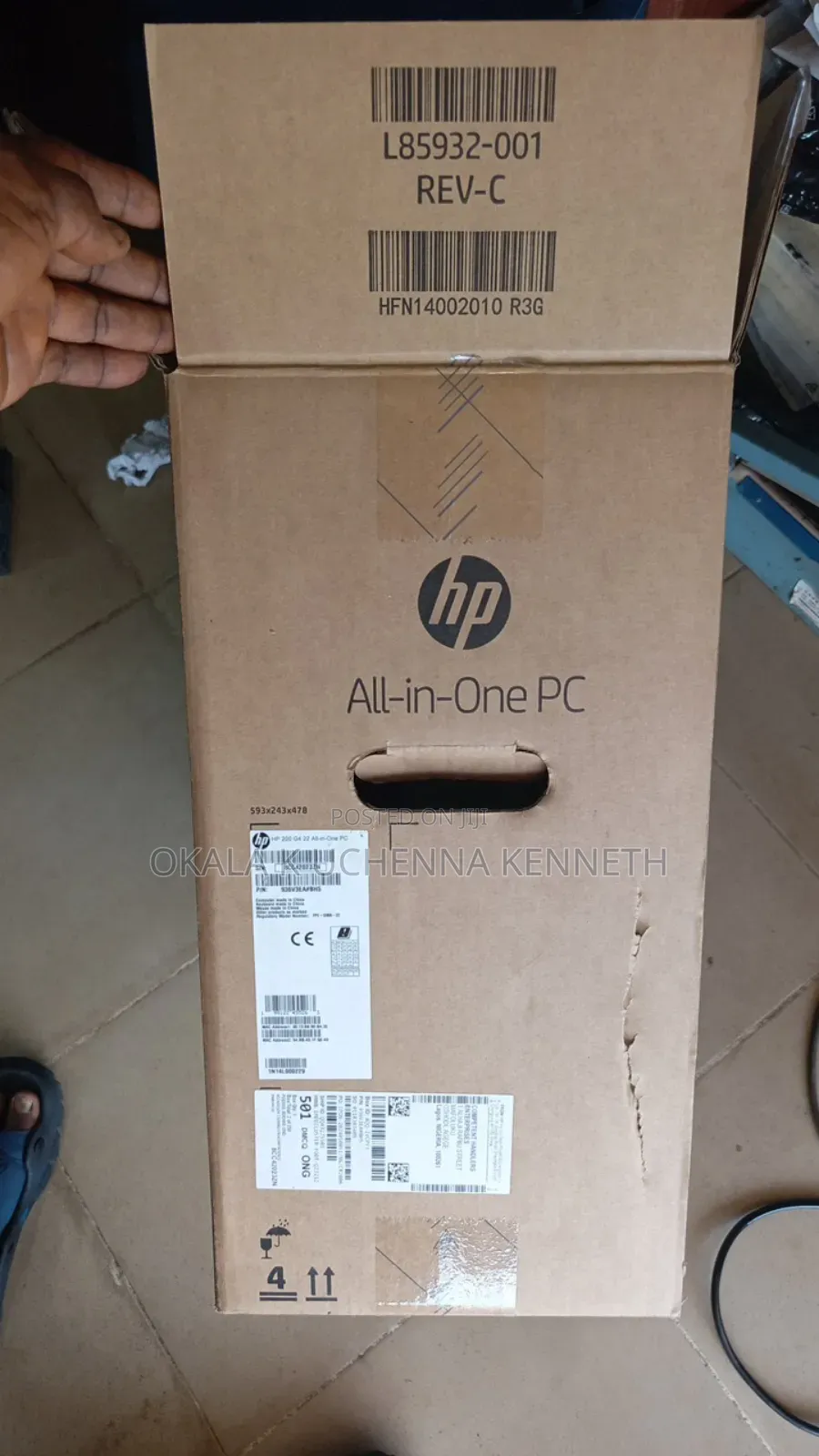 New Desktop Computer HP 200 G4 All-in-One 4GB Intel Pentium SSD 128GB