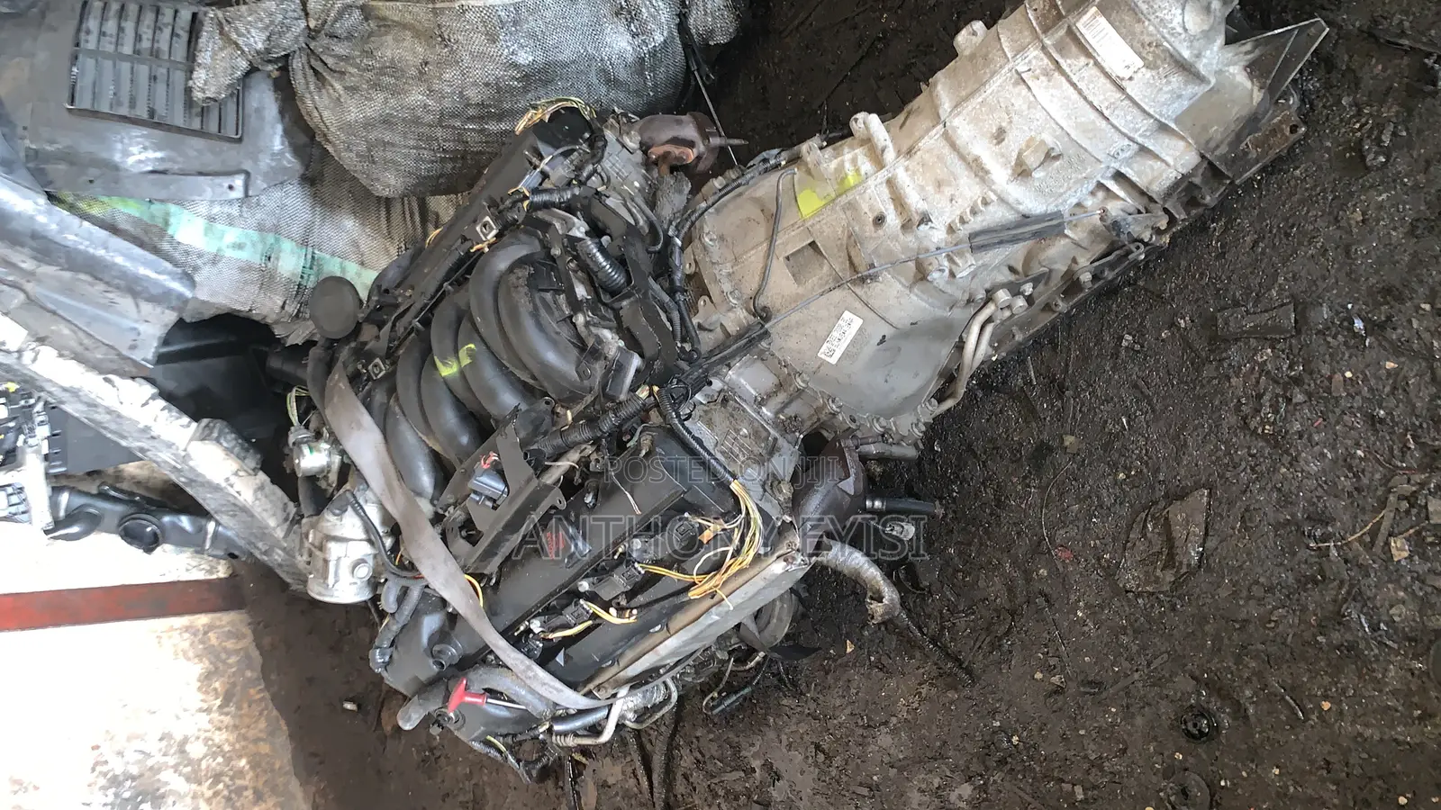 Engine and Gear Box Jaguar Xf V8 4.2L