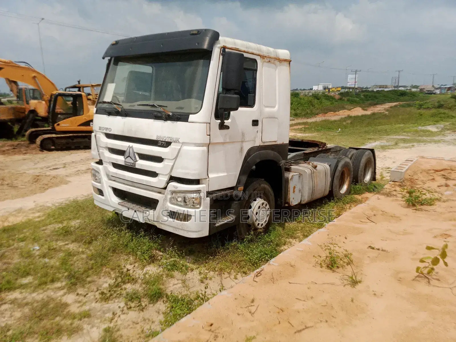 Foreign Used Howo Trailer Head
