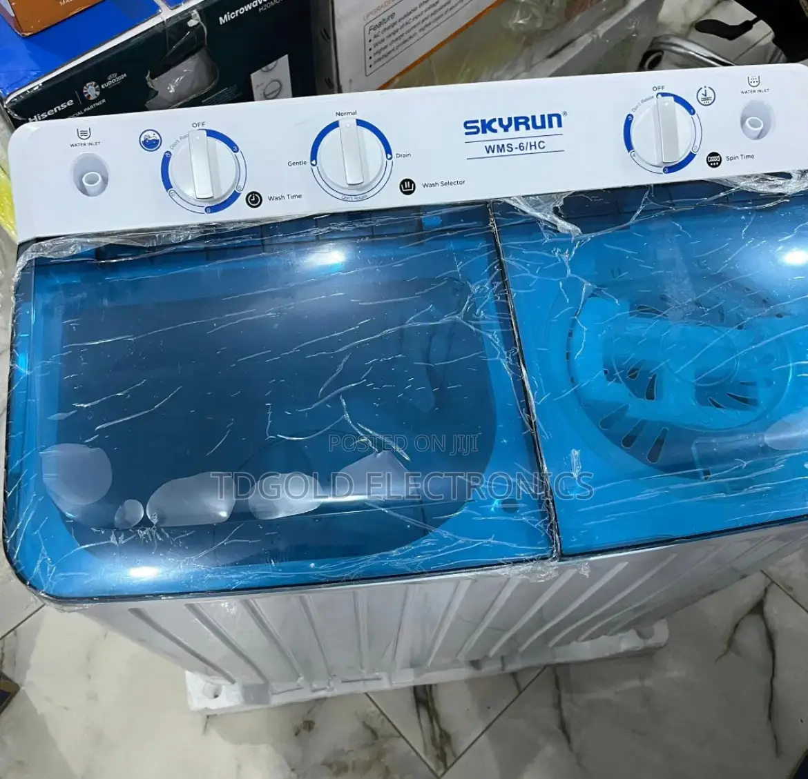 7kg Twin Tub Semi Automatic,Classical Design