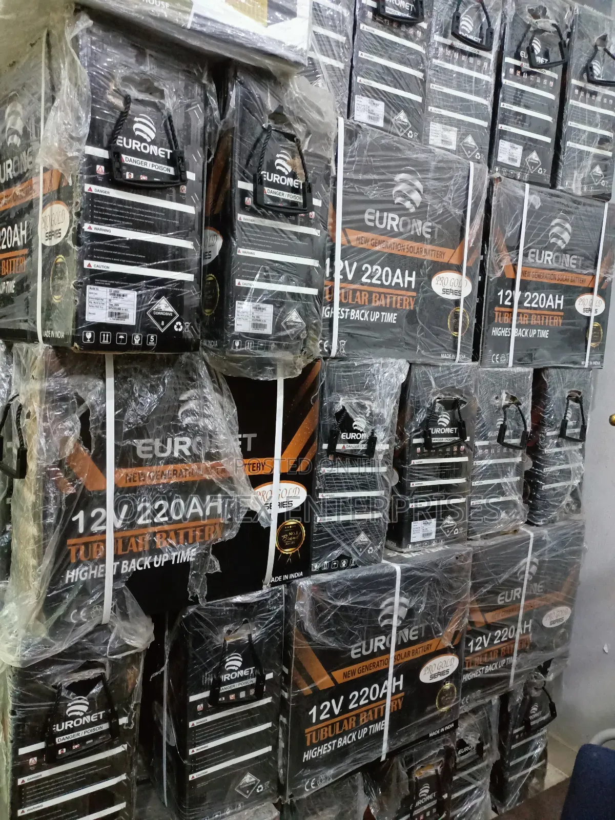 220ah Euronet Indian Tall Tubular Battery 5yeras Warranty