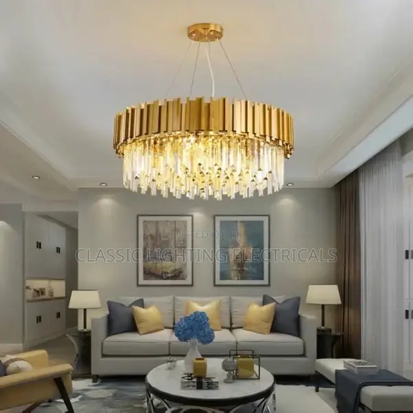 Dining Living Room Led Gold Metal Led Pendant Lights